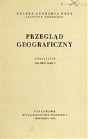 Przegląd Geograficzny: Kwartalnik. Tom XXVI, zeszyt 2.
