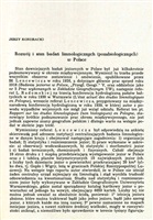 Kondracki J. Rozwój i stan badań limnologicznych (pozabiologicznych) w Polsce.